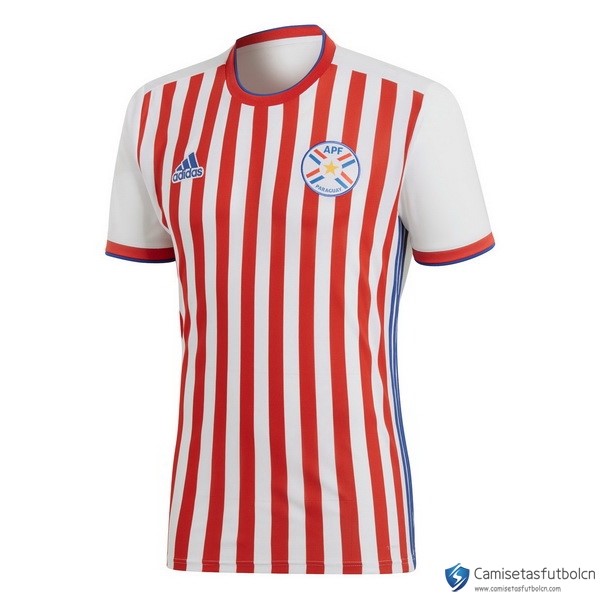 Camiseta Seleccion Paraguay Primera equipo 2018 Rojo